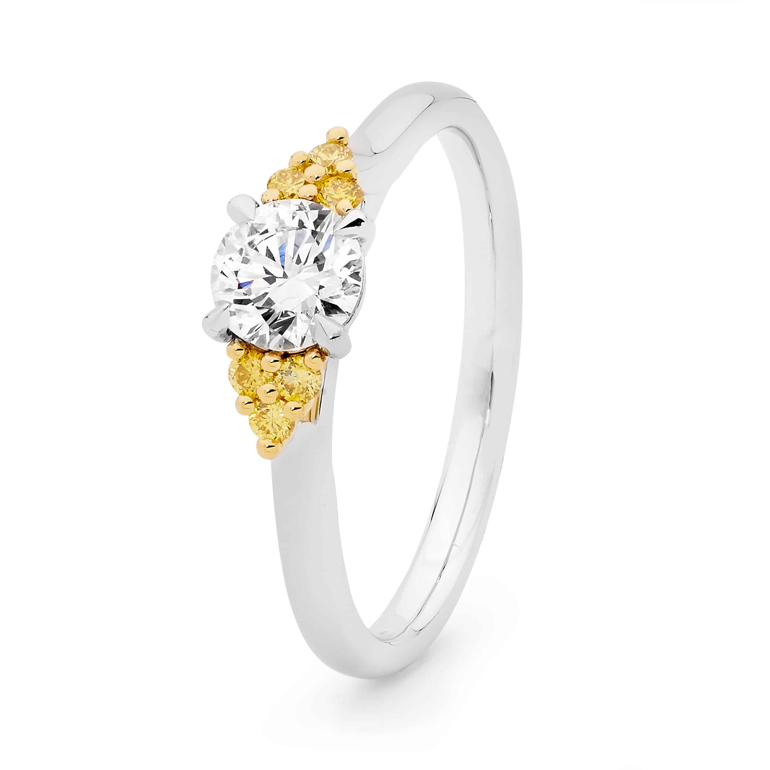 Best Gold Diamond Ring Jewelry Gift | Best Aesthetic Yellow Gold Diamond  Ring Jewelry Gift for Women, Mother, Wife | Mason & Madison Co.