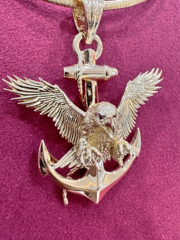Mariner Eagle Cross Pendant