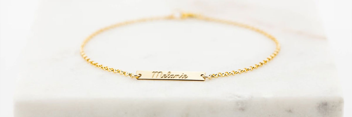 Personalized Arabic name necklace