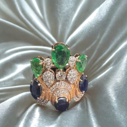 Multi-stone Gemstone Ring