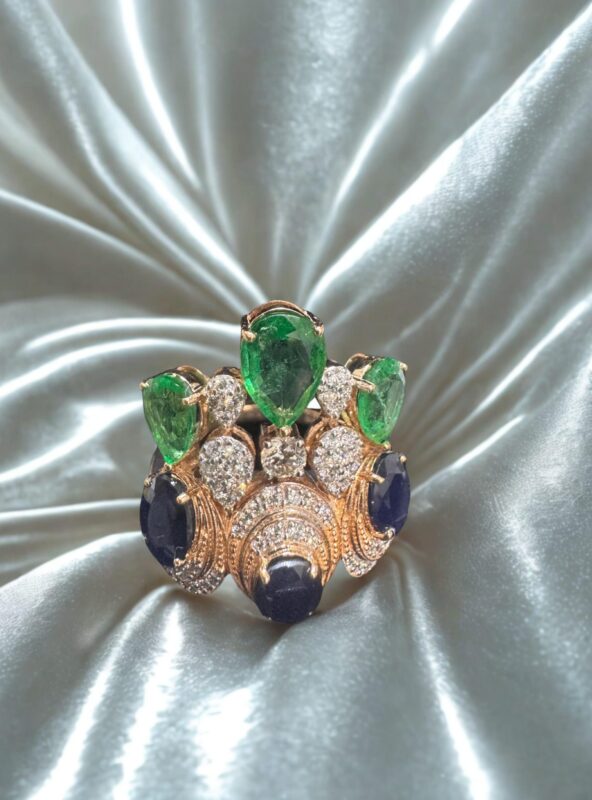 Multi-stone Gemstone Ring